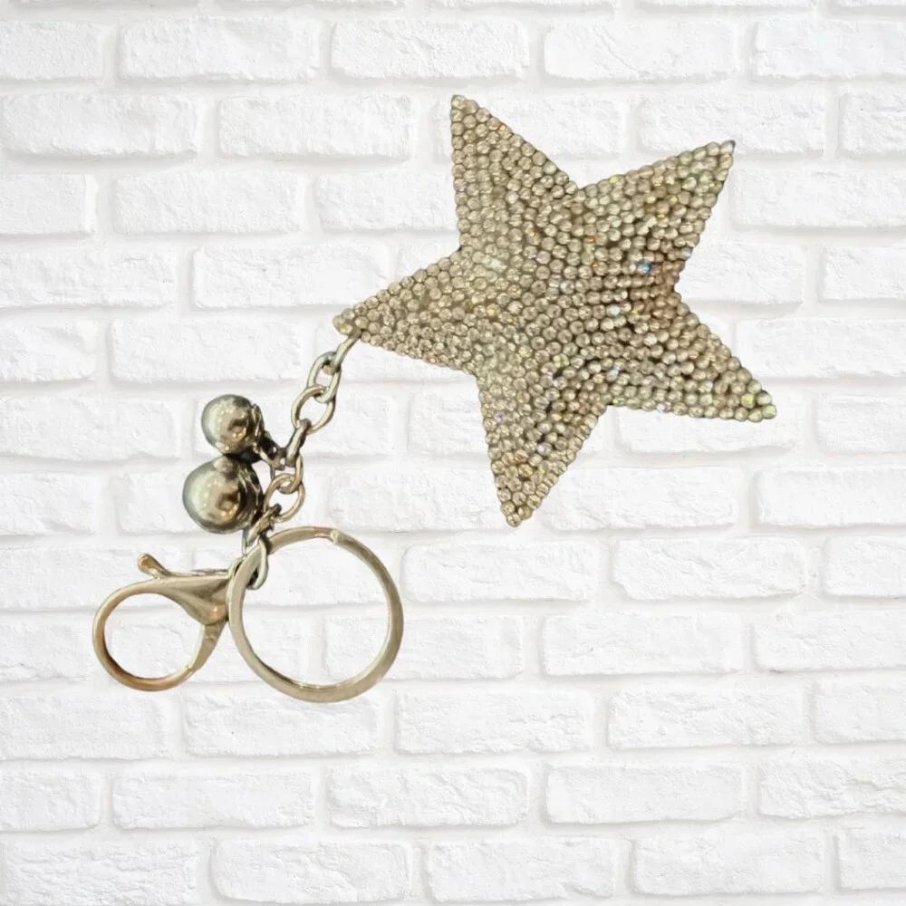 Star Keychain Keyring‎ Pendant Accessory